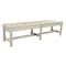 Highwood Usa 6ft Commercial Grade Backless Picnic Bench Outdoor Furniture for Patio, Yard and Garden CM-BENSQ61-WAE - alternate 1